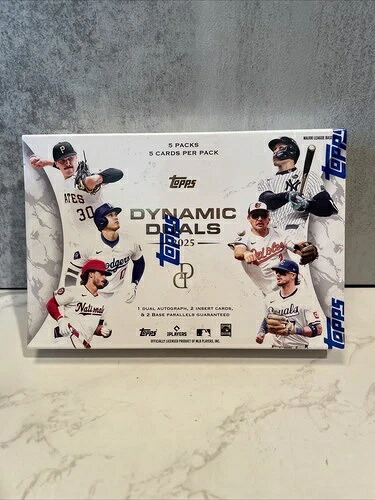 2025 Topps Dynamic Duals 新品未開封 ホビーボックス。工場未開封｜トレーディングカード　ラフテル