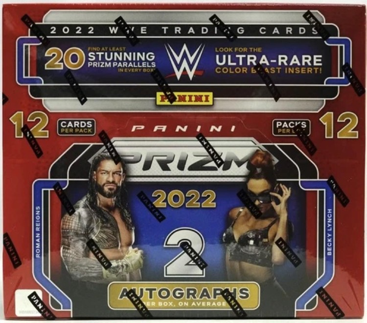 2022年 パニーニ プリズム WWE レスリング ファクトリーシール ホビーボックス|トレーディングカード ラフテル