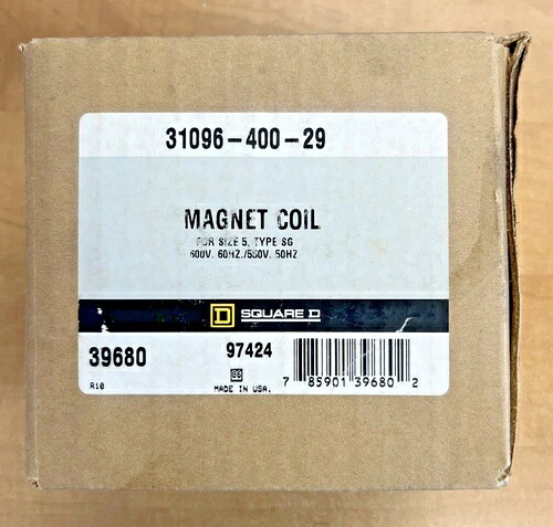 スクエアDマグネットコイル 31096-400-29 600V *新品未開封*｜トレーディングカード　ラフテル