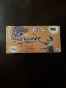 未開封ボックス 1995-96 Topps NBA バスケットボール カード シリーズ 1 20 パック!