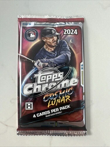 2024 Topps COSMIC Chrome Sealed LUNAR PACK 各パック1/10枚入り!限定100箱!|トレーディングカード ラフテル