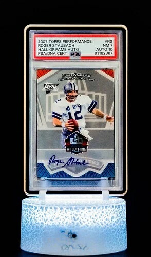 ロジャー・ストーバック 2007 Topps パフォーマンス殿堂入りオートグラフ、#HFA-RS / PSA｜トレーディングカード　ラフテル