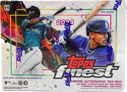 2024 Topps Finest ベースボール ホビーボックス 工場未開封｜トレーディングカード　ラフテル