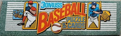 1990年 Donruss 工場未開封（野球パズルとカード）、コンプリートセット｜トレーディングカード　ラフテル