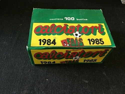 コンプリートボックス 100 パケット EDIS フットボール選手 1984/1985 非常に希少なコレクター マラドーナ-