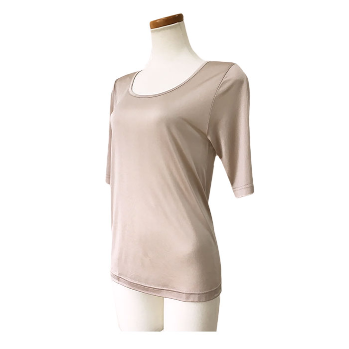 シルク100 下着 シルク レディース 肌着 黒 2枚 大きいサイズ 5分袖 Ll 3 プレゼント 涼しい 汗取りインナー 絹 あったかインナー セット 母の日 L 夏 半袖インナー 冬 半袖 Tシャツ Silk 春 暖かい M 2 M 秋 インナー