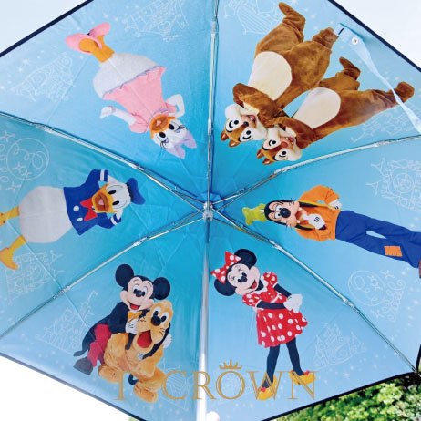 晴雨兼用傘 日傘 東京ディズニーリゾート限定 大人気で売切れのミッキー フレンズ実写傘 晴雨兼用の折りたたみ傘 遮光 Uvカット99 以上 日傘 ディズニーキャラクターの実写デザイングッズ Napierprison Com