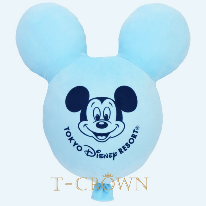 楽天市場 21 ディズニーリゾート限定 バルーン クッション ブルー バルーンデザイン 抱き枕 クッション ディズニー ミッキー バルーン ディズニーグッズ T Crown