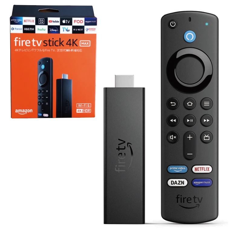 楽天市場 新登場 Fire Tv Stick 4k Max Alexa対応 音声認識リモコン 第3世代 付属 ストリーミングメディアプレーヤー ファイヤーtv スティック マックス T Crown