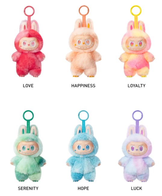 POP MART LABUBU × PRONOUNCE ぬいぐるみ 2点 LABUBU × PRONOUNCE - WINGS OF FORTUNE Vinyl Plush Hanging