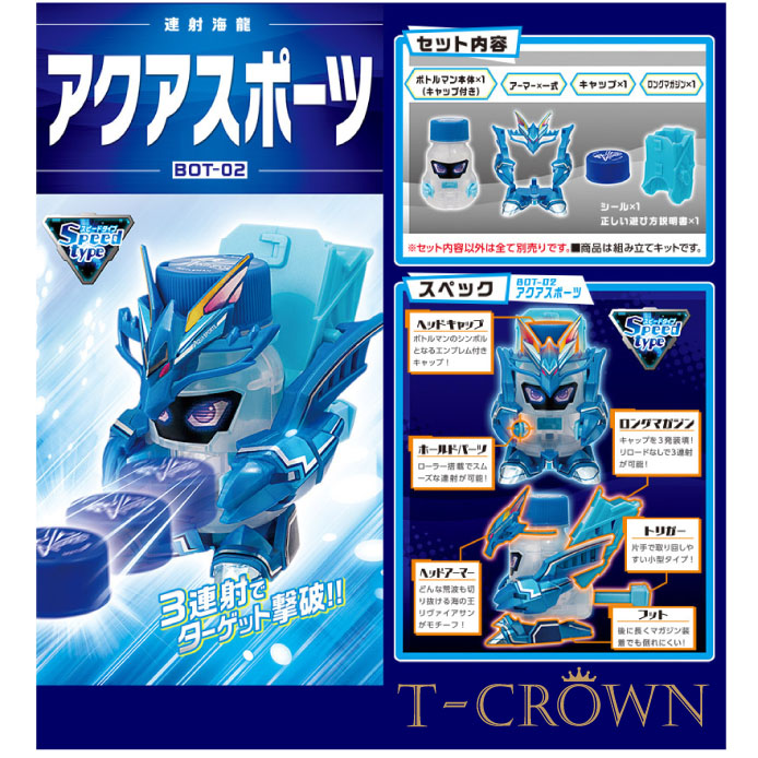 楽天市場 ボトルマン Bot 02 アクアスポーツ タカラトミー クリスマス プレゼント ギフト 子供 T Crown