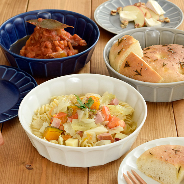 しのぎ お花のボウル 大 盛皿 おしゃれ シチューボウル かわいい パスタ皿 カレー皿 大