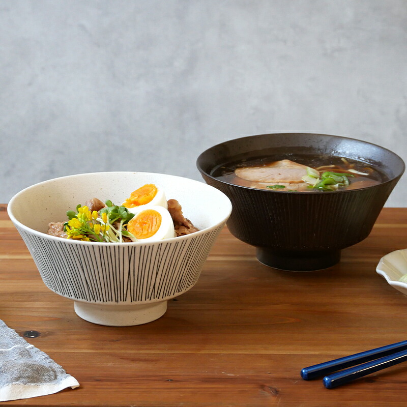 新登場 ラーメンどんぶり 18cm Rim wire丼ぶり どんぶり 丼 麺鉢 和食器 おしゃれ ボウル 鉢 大鉢 食器 ラーメン鉢 うどん丼ぶり  そば丼ぶり 丼物 カフェ丼 モダン 黒い食器 cmdb.md