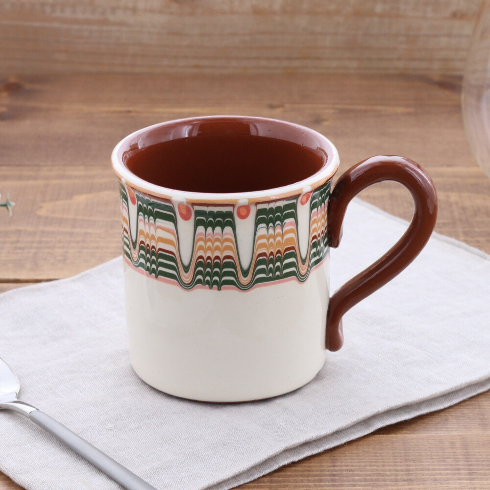 楽天市場】ブルガリア トロヤン陶器 カップ＆ソーサー 食器 あす楽