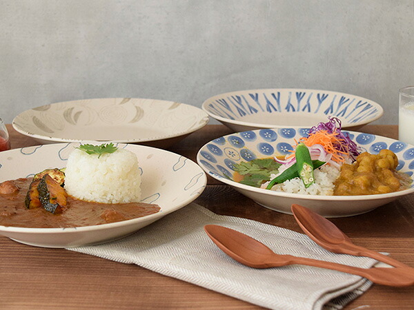 【楽天市場】大皿 深皿 24cm 実り 和食器プレート カレー皿 パスタ皿 メインディッシュ ディナープレート サラダ皿 盛り皿 食器 器 ...