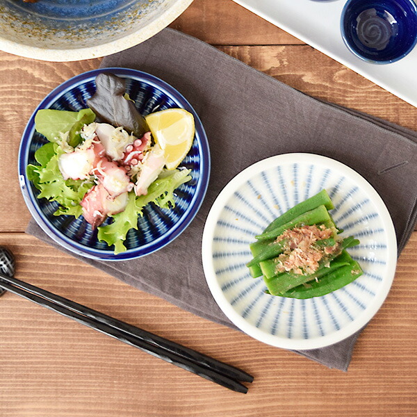 楽天市場】小皿 青十草 14cm 和食器 和食器 プレート 皿 お皿 中皿