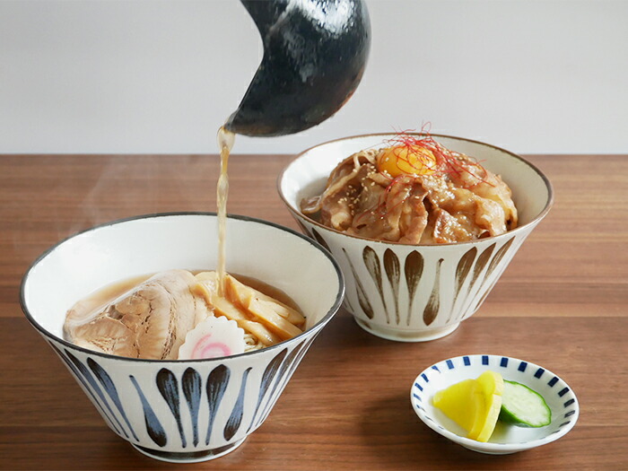 返品交換不可 どんぶり 筆十草 台形 16.5cm EAST Original 丼ぶり 丼 おしゃれ 和食器 麺鉢 ボウル 鉢 大鉢 食器 ラーメン鉢  うどん丼ぶり そば丼ぶり 丼物 カフェ丼 モダン 和モダン 和柄 柄物 www.tonna.com