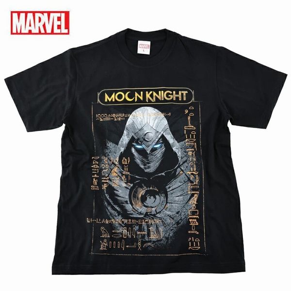 半袖 Tシャツ カットソー トップス メンズファッション MARVEL ムーンナイト MOONNIGHT マーベル 映画T アメコミ アベンジャーズ 誕生日プレゼント アメコミブランド 新キャラクター MOON NIGHT 激シブTシャツ ダークヒーロー 凄くカッコいい スパイダーマン おなじみ