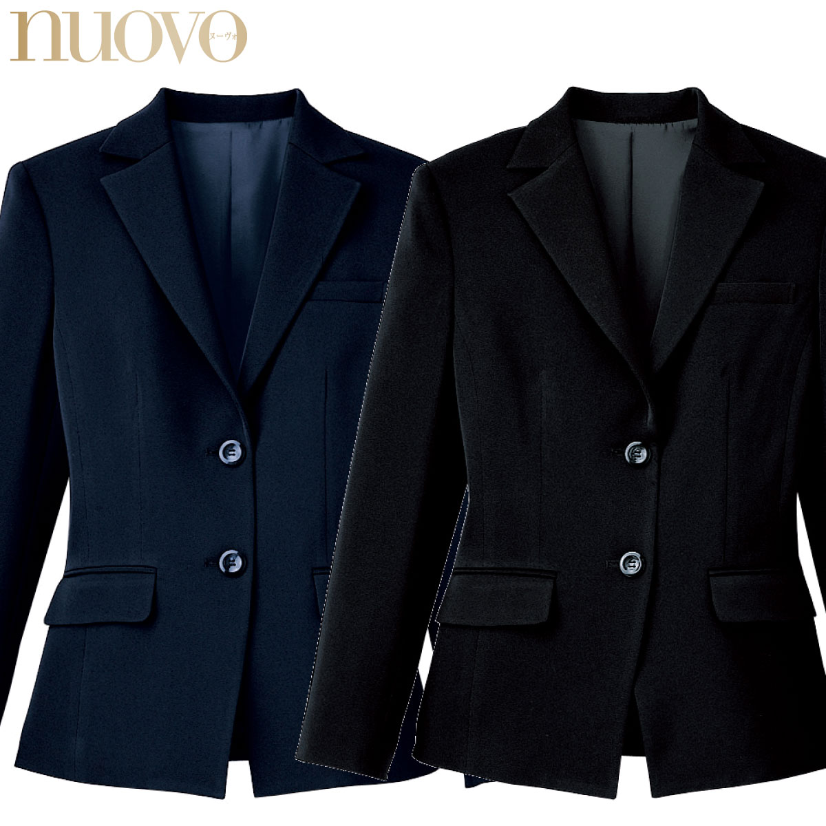 ジャケット SJ1004 5号～19号 女性用 NUOVO ヌーヴォ 2色展開