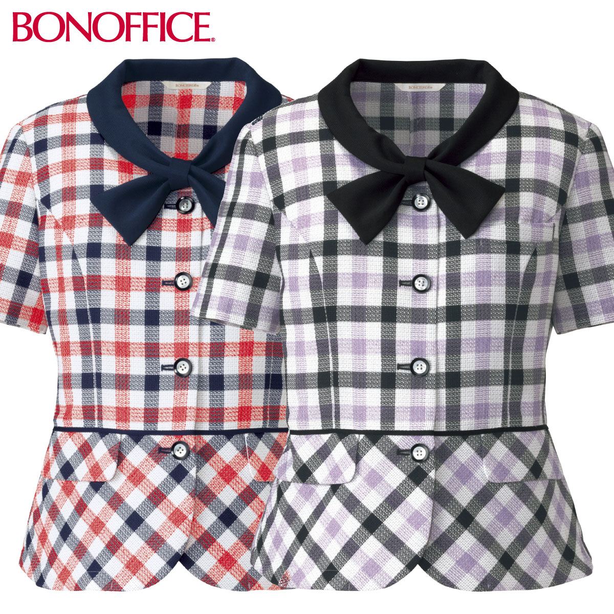 オーバーブラウス BCJ0708 BONMAX ボンマックス 女性用 夏物 2色展開 5号～21号