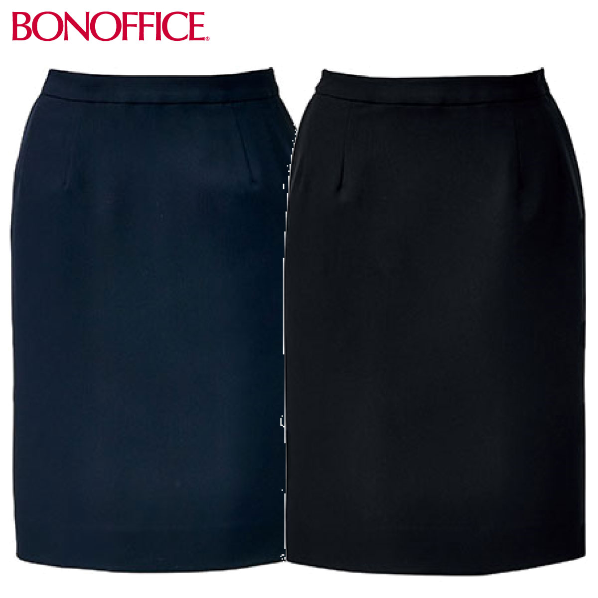 BONMAX Amatir ウール混　スーツ　21号　スカート2着付 Bonmax AS2287 [通年]オピニオン タイトスカート ストライプ