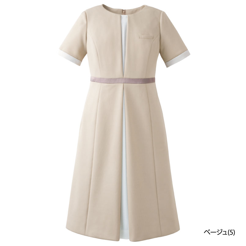ワンピース 7730 ハネクトーン HANECTONE 女性用 5号～15号 ヘリンボーン 2色展開