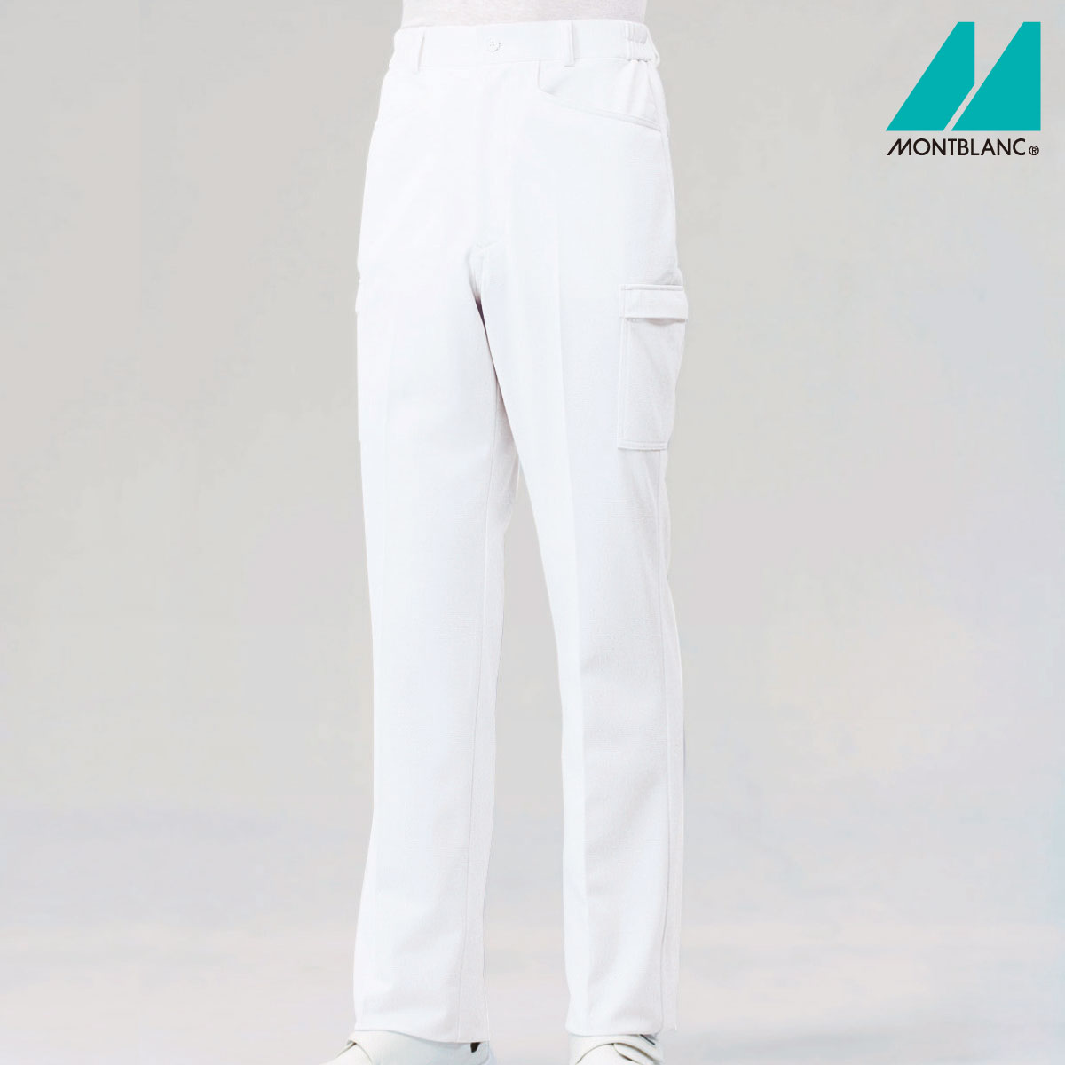 パンツ（ノータック・両脇ゴム）72-881 S～3L 男性用 メンズ 住商モンブラン MONTBLANC 1色展開 6,071円