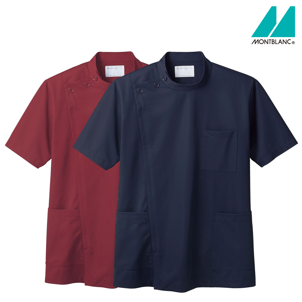 ケーシー（半袖）72-946-949 S～3L 男性用 メンズ 住商モンブラン MONTBLANC 2色展開