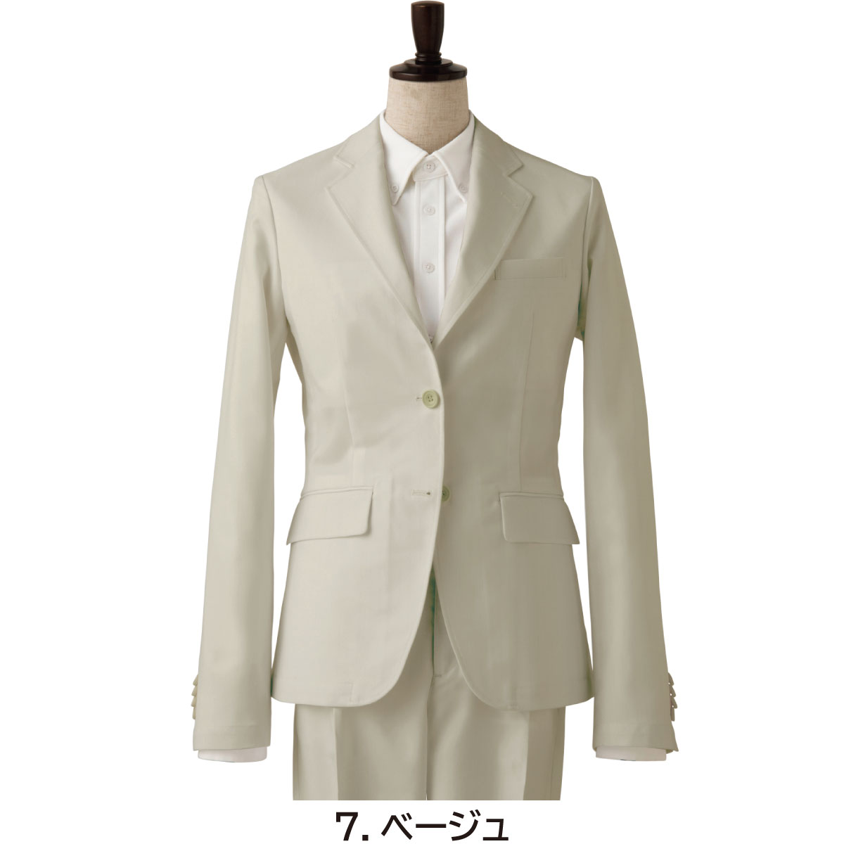 ジャケット(女性用)DD27655号〜15号セブンユニフォームSEVENUNIFORM4色展開