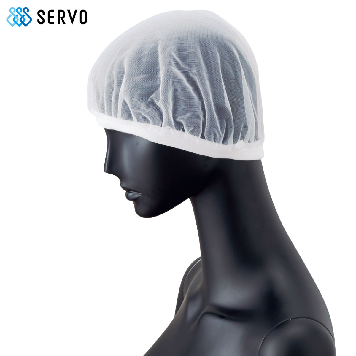 ヘアネット G5076 ホワイト（10枚入り 1セット）フリーサイズ SERVO サーヴォ FOOD FACTORY PRO フードファクトリープロ 4,581円