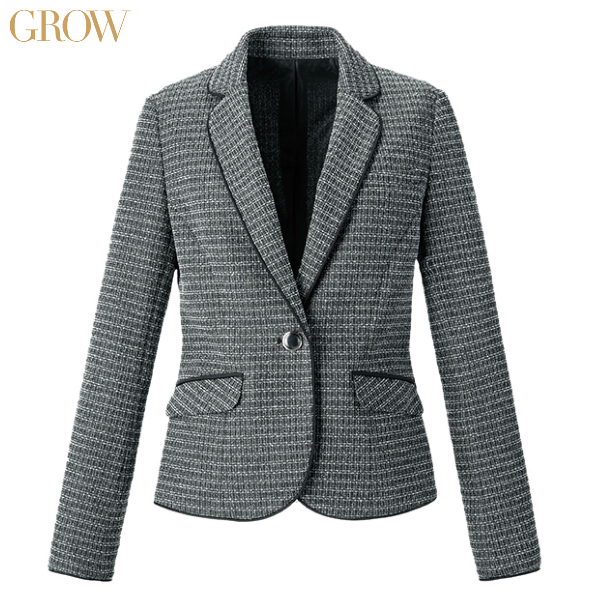 ジャケット GJAL-1655 5号～19号 女性用 GROW グロウ 1色展開