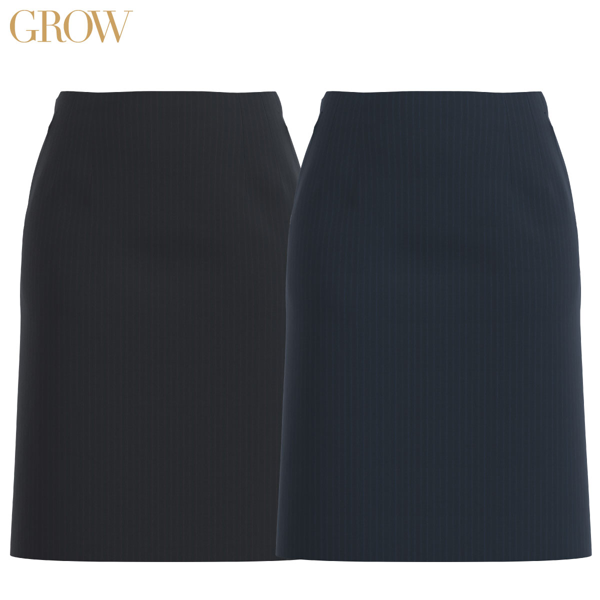 タイトスカート GSKL-2260 5号～23号 女性用 GROW グロウ 2色展開