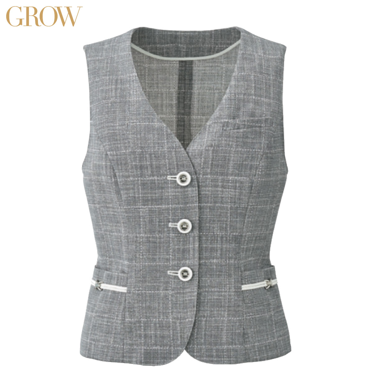 ベスト GVEL-1501 5号～19号 女性用 GROW グロウ 1色展開