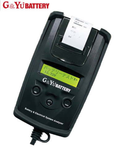 【すべてのバッテリーを簡単・正確に診断】G&Yu BATTERY バッテリーアナライザー NAG301|t-joy
