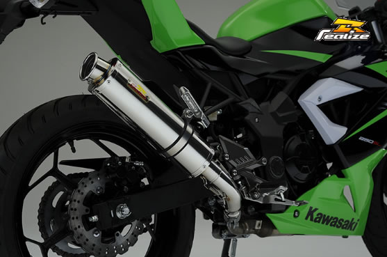 楽天市場】Realize ニンジャ250SL バイクマフラー JBK-BX250A 2015年