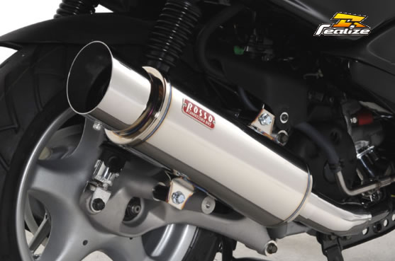 楽天市場】Realize マジェスティ125 バイクマフラー 5CA キャブ