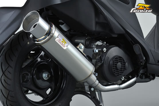 スズキ　ヴェクスター150バ用 ステンレス マフラー　リアライズ　realize Realize ヴェクスター125 ヴェクスター150 バイクマフラー BC-CF42A BA