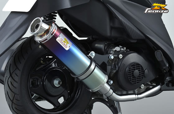 楽天市場】REALIZE 22Racing Ti（22レーシング チタン） マフラー