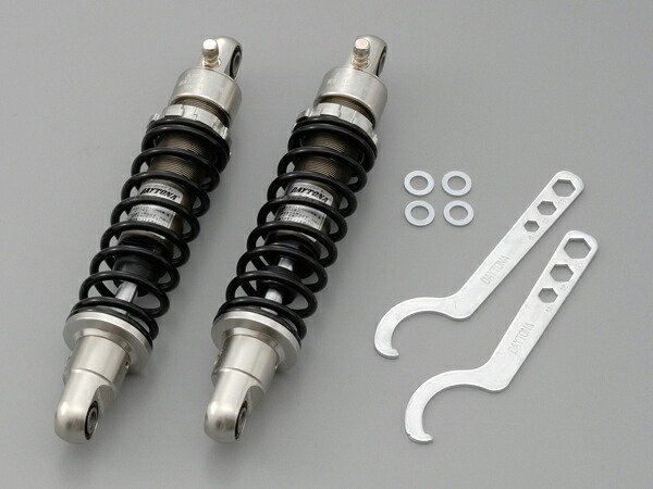 DAYTONA (デイトナ) アルミリアクッション 265mm ブラックスプリング モンキー/ゴリラ用 69076｜ｔ-ｊｏｙ