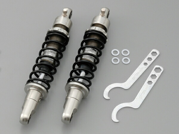 DAYTONA (デイトナ) アルミリアクッション 285mm ブラックスプリング モンキー/ゴリラ用 69078｜ｔ-ｊｏｙ