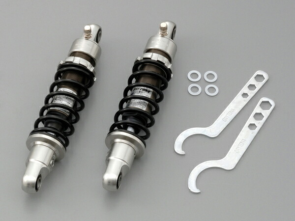 DAYTONA (デイトナ) アルミリアクッション 240mm ブラックスプリング モンキー/ゴリラ用 70283｜ｔ-ｊｏｙ