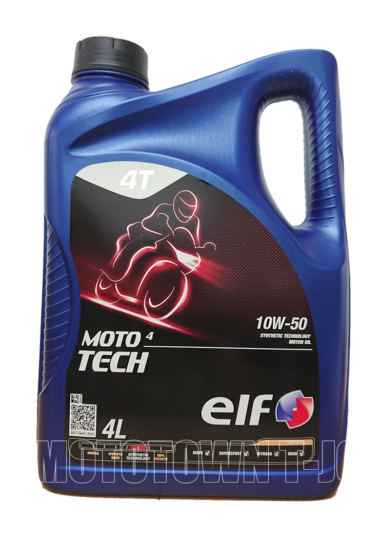 楽天市場 正規品 Elf エルフ 二輪用4サイクル エンジンオイル モト４テック Moto 4 Tech 10w 50 4l容器 ｔ ｊｏｙ