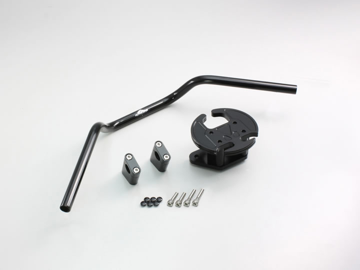 ハリケーン ナロー2型 ハンドルkit ブラック T-MAX530 HBK678B|t-joy
