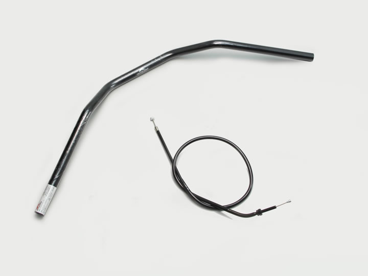 ハリケーン トラッカーHIGH ハンドルSET GROM (13-15 JC61-1300000迄) ブラック H023-044B｜ｔ-ｊｏｙ