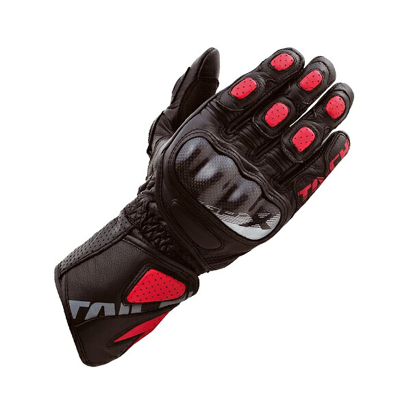 RSタイチ(アールエスタイチ) NXT053 GP-X レーシング グローブ BLACK/RED XL 606450|t-joy