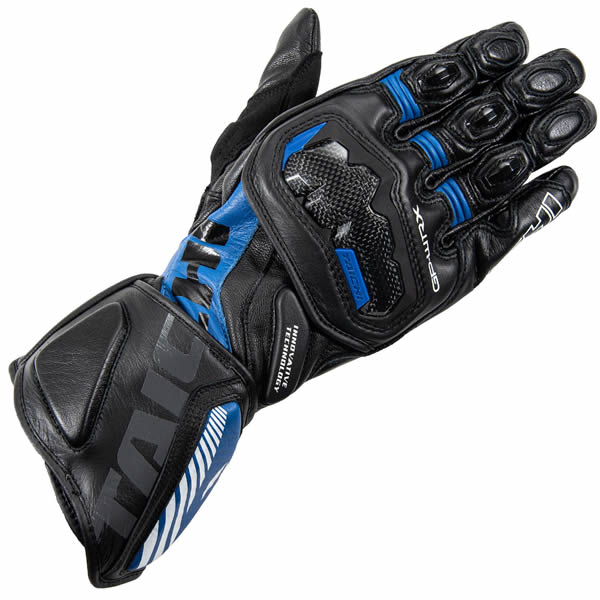 RSタイチ(アールエスタイチ) NXT056 GP-WRX レーシンググローブ BLACK/BLUE Mサイズ 042524｜ｔ-ｊｏｙ