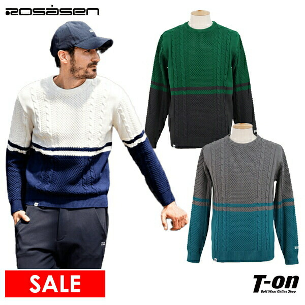 楽天市場】【30％OFF SALE】ロサーセン ROSASEN メンズ セーター 