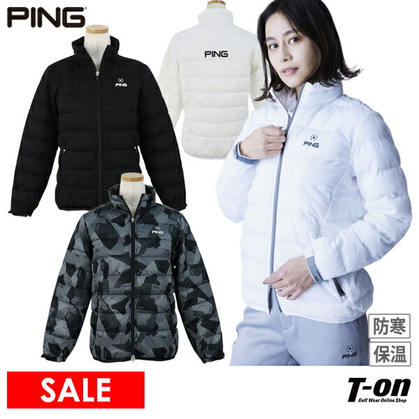 楽天市場】【30％OFF SALE】ピン PING メンズ ブルゾン 中綿