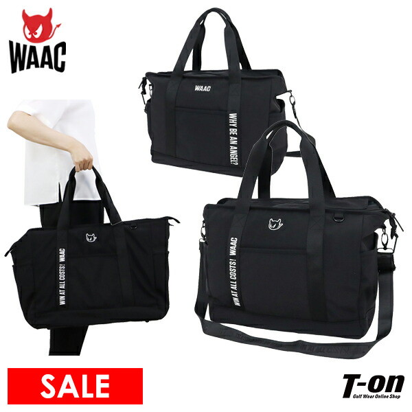 楽天市場】WAAC ワックユニセックス ボストンバッグ ブラック
