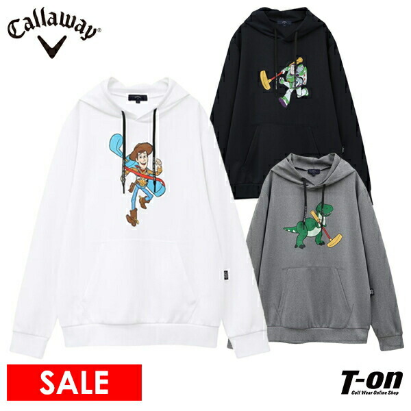★美品★Callaway　TOYSTORYコラボ　ダンボールスエットパーカー　M Callaway ToyStory / Callaway Collection ダンボールスウェット